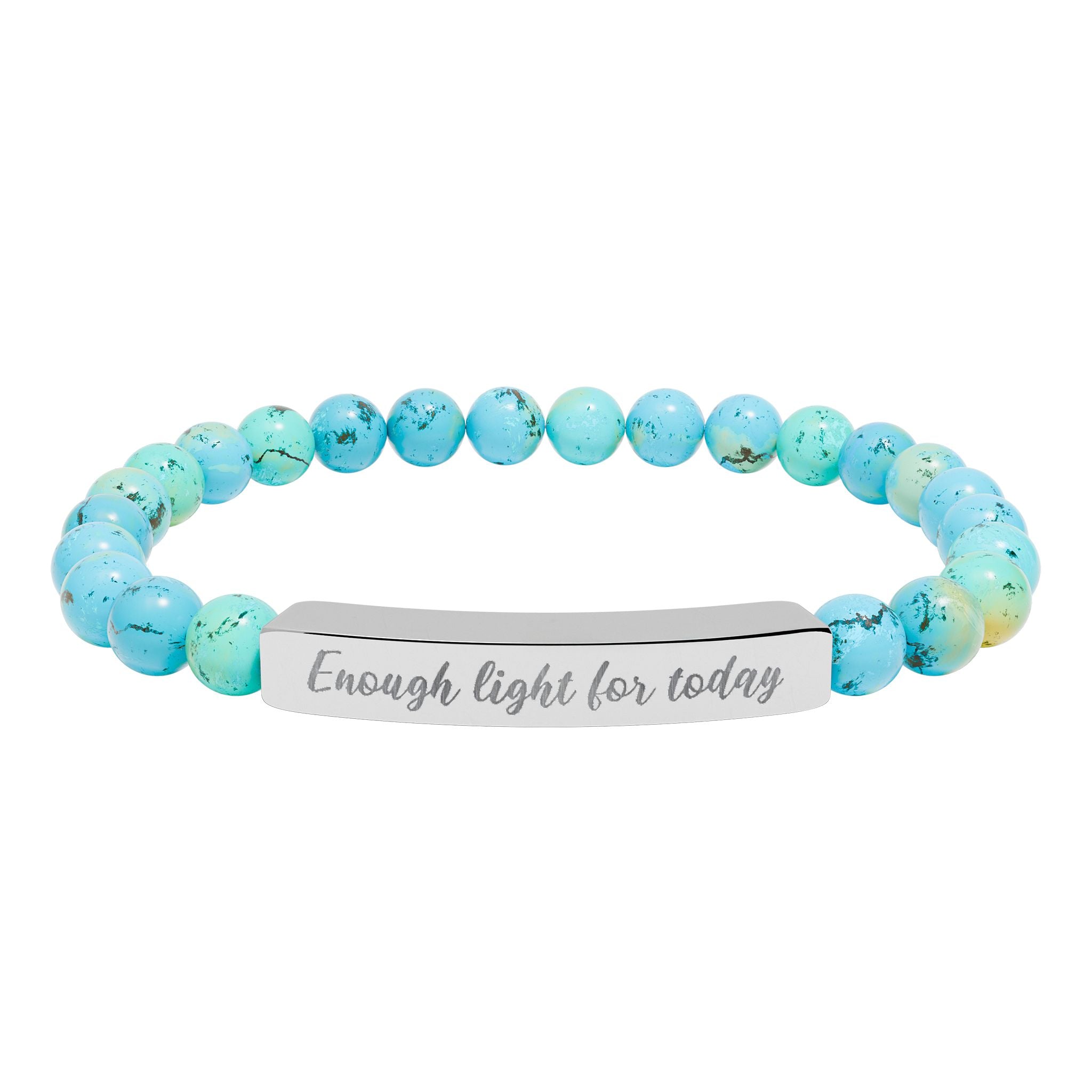 ENOUGH LIGHT FOR TODAY NATURAL STONE BRACELET