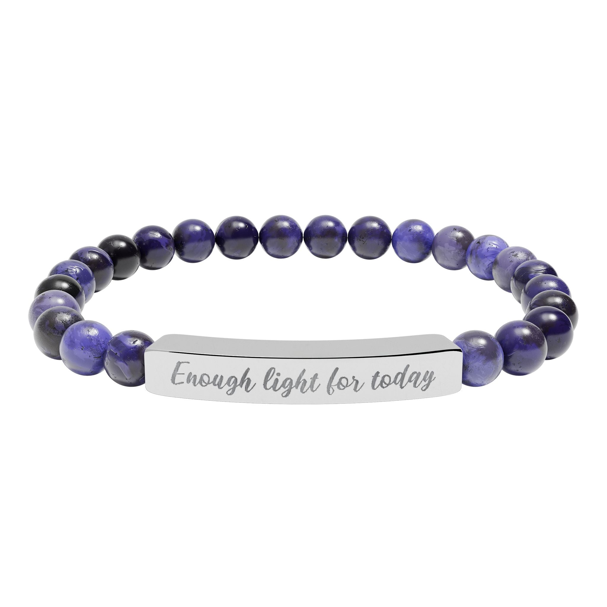 ENOUGH LIGHT FOR TODAY NATURAL STONE BRACELET