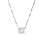 ENOUGH LIGHT FOR TODAY CIRCLE NECKLACE