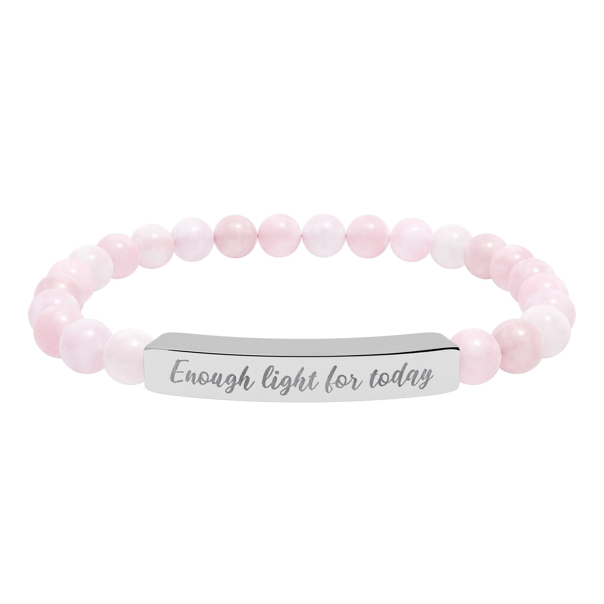 ENOUGH LIGHT FOR TODAY NATURAL STONE BRACELET