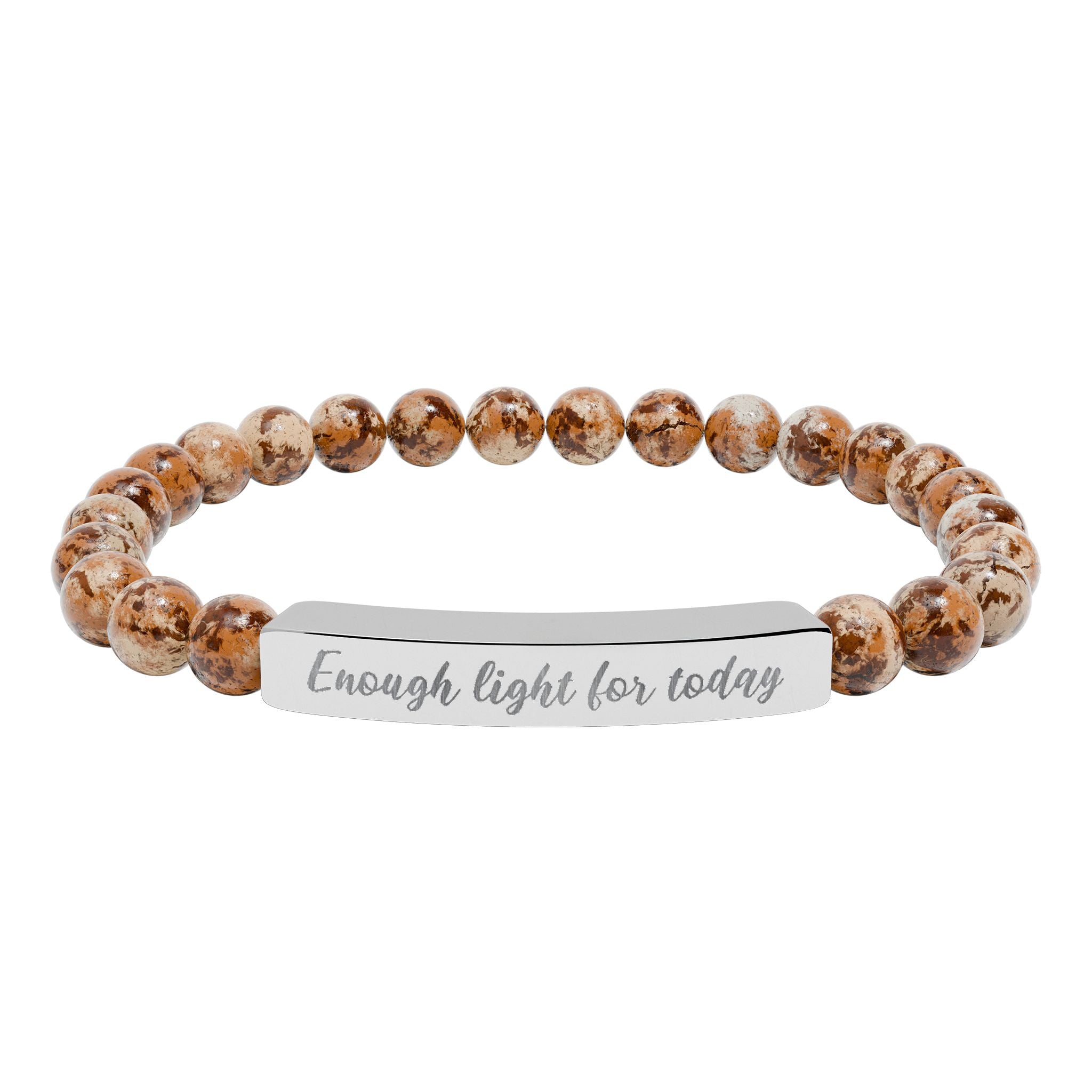 ENOUGH LIGHT FOR TODAY NATURAL STONE BRACELET