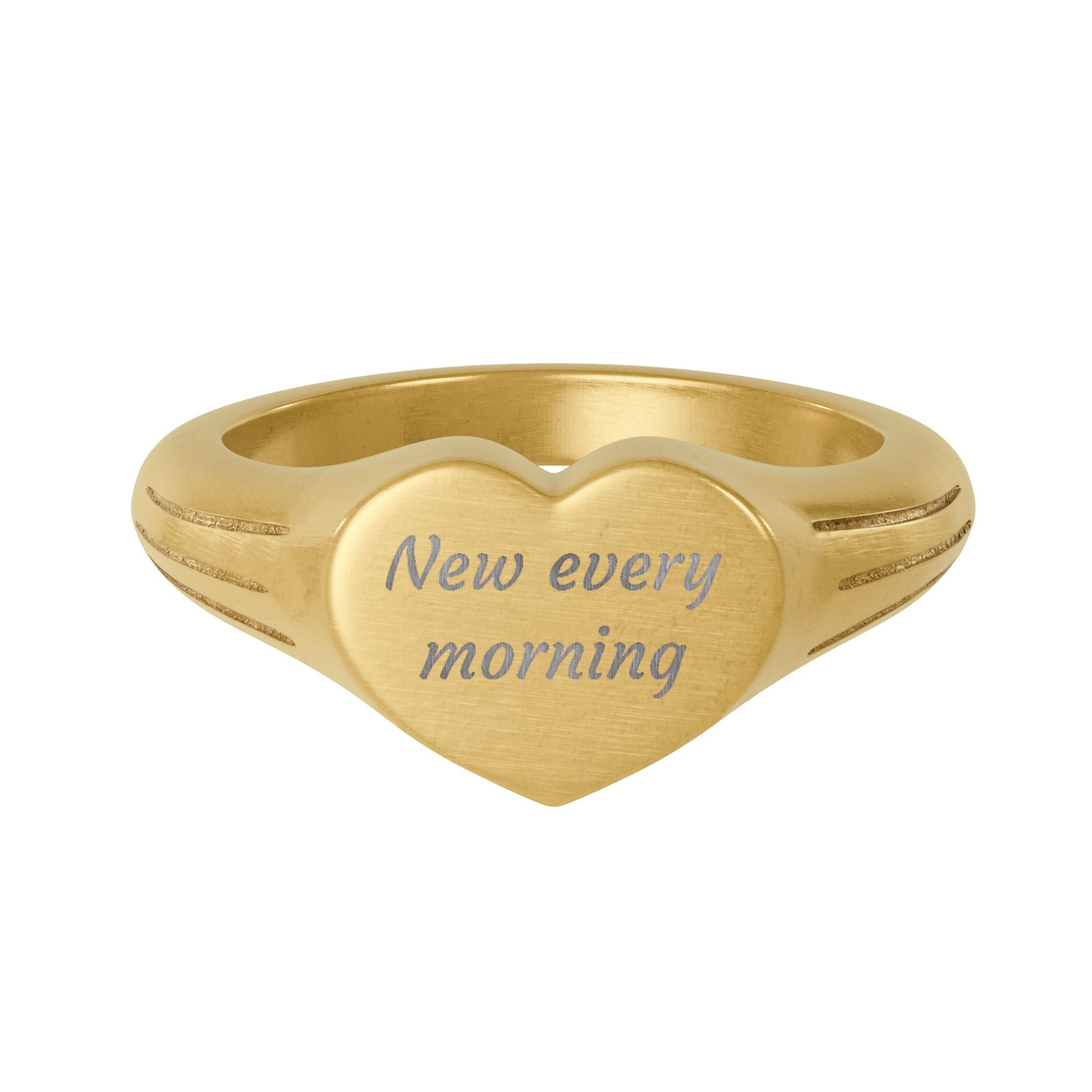 NEW EVERY MORNING HEART RING