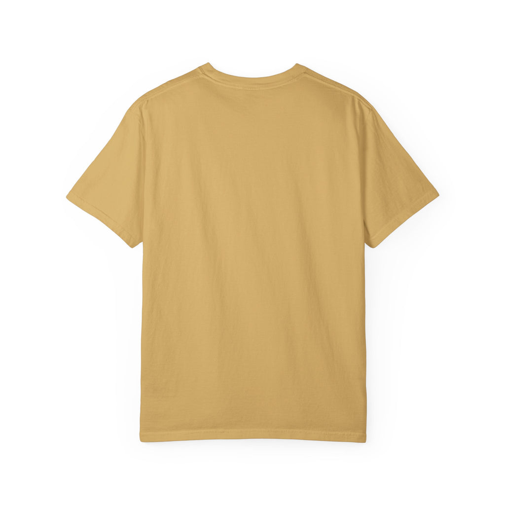Yellow t-shirt on a white background