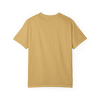 Yellow t-shirt on a white background