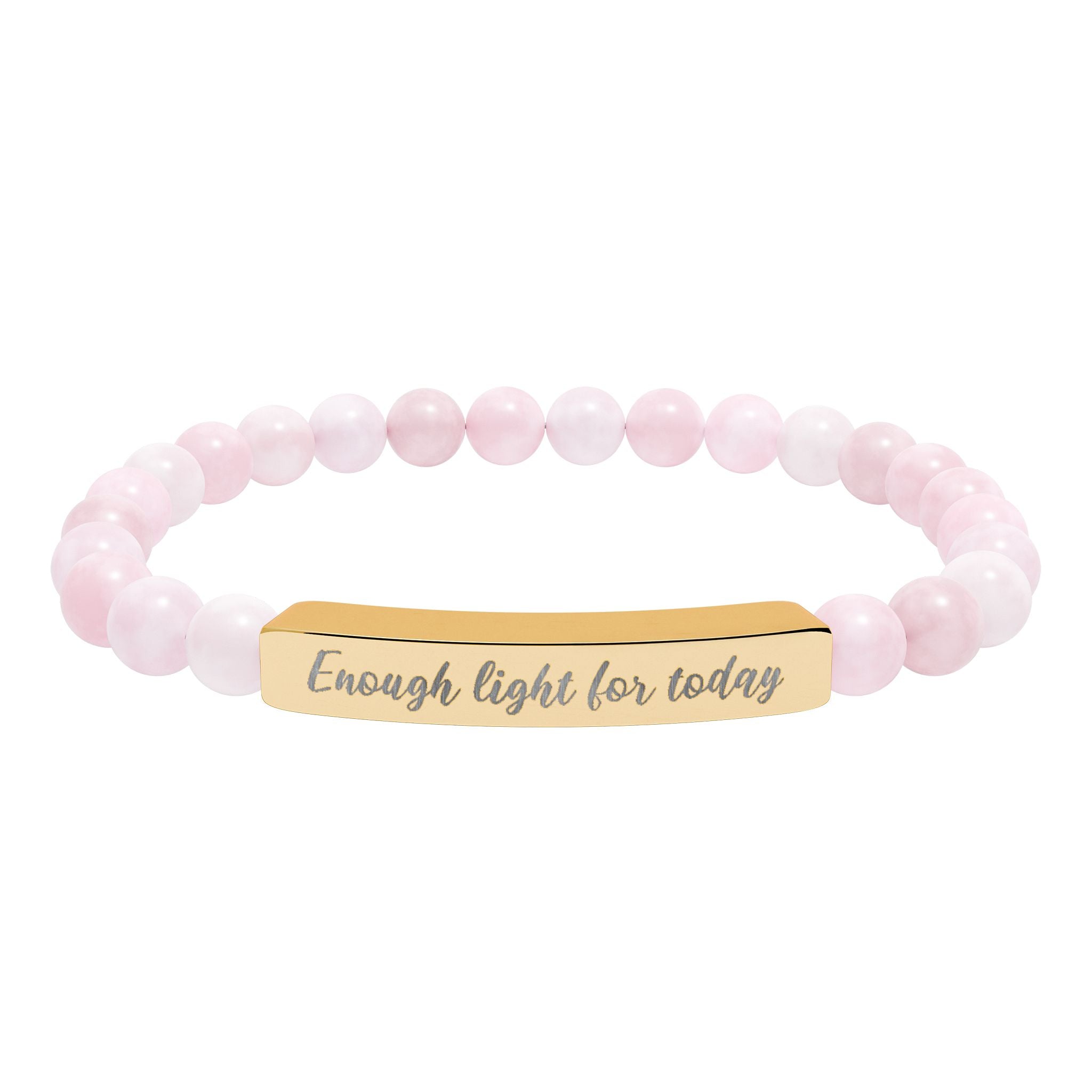 ENOUGH LIGHT FOR TODAY NATURAL STONE BRACELET