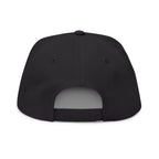 Black cap with a gray interior on a white background